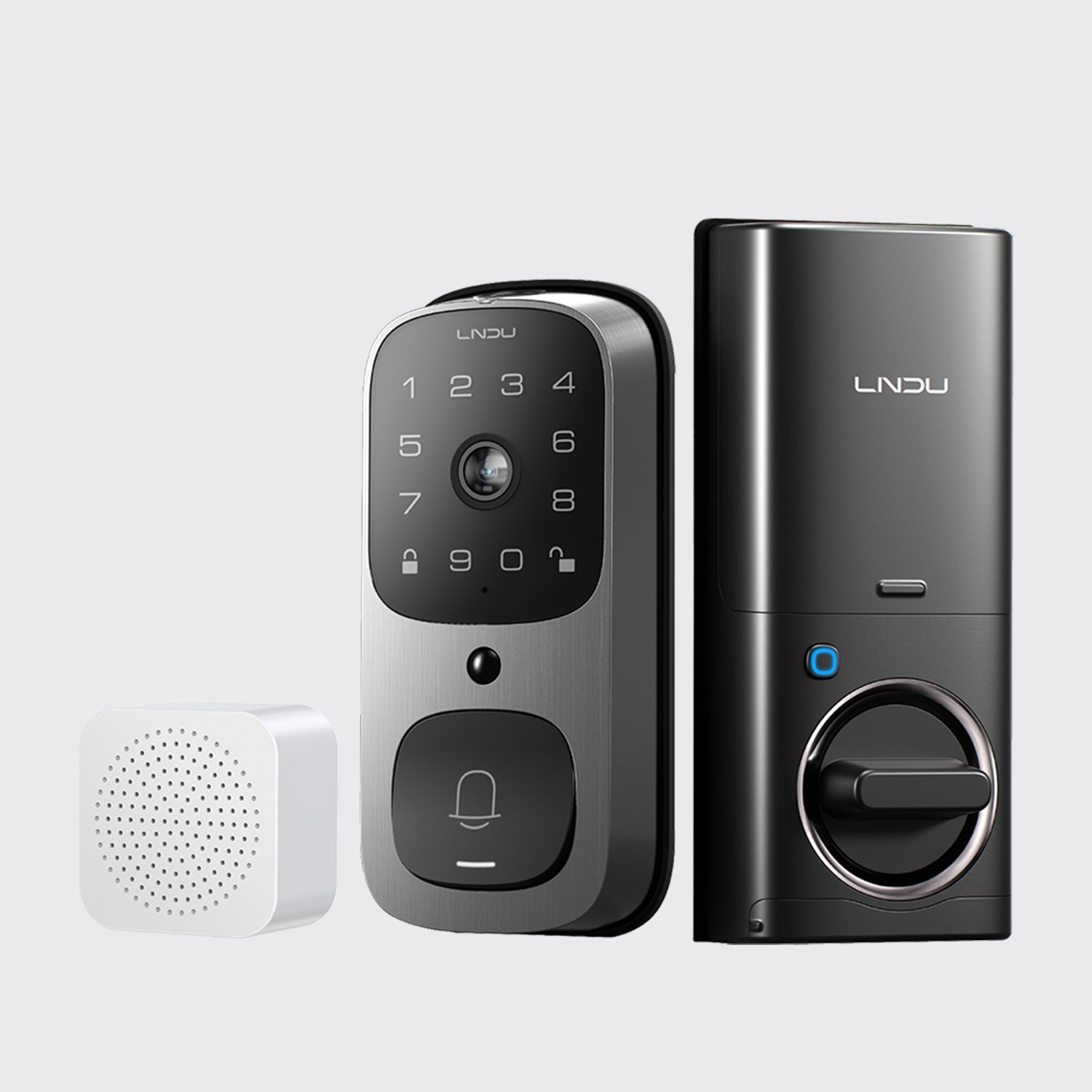 LNDU AL502 Smart Lock with Camera