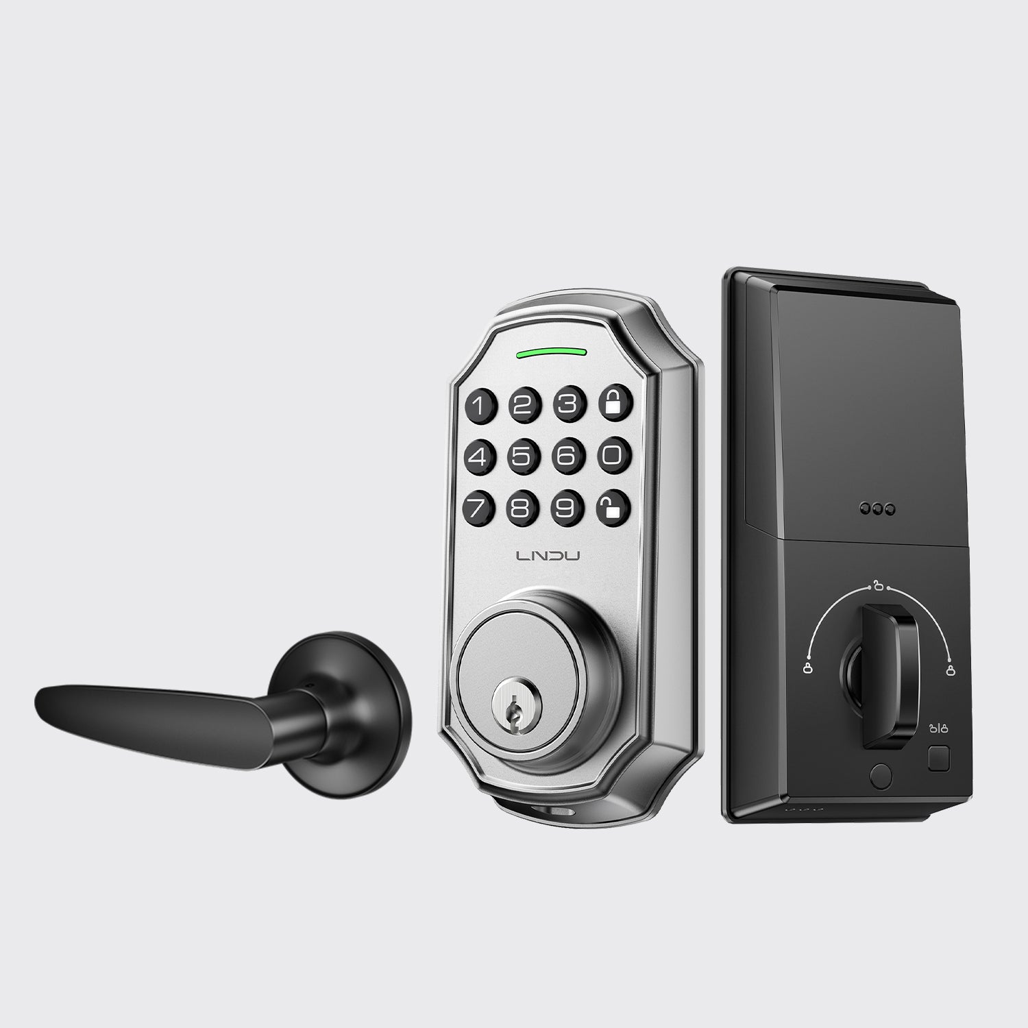 LNDU D180+H300 Keyless Entry Door Lock