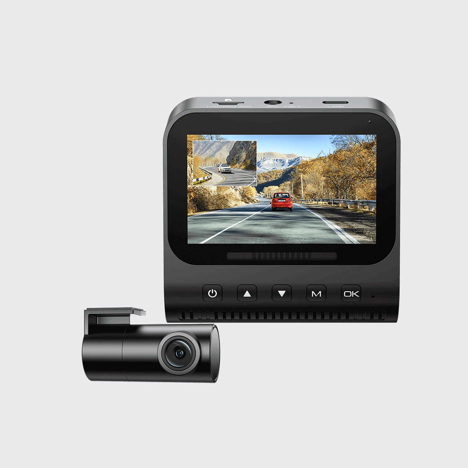 V820 4K+1080P Dash Cam Front and Rear, Dual STARVIS 2 IMX678 & IMX662, ADAS & SR Effect